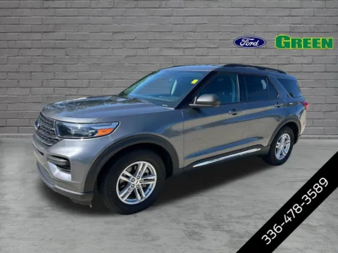 Gray 2022 Ford Explorer XLT for sale in Greensboro, NC