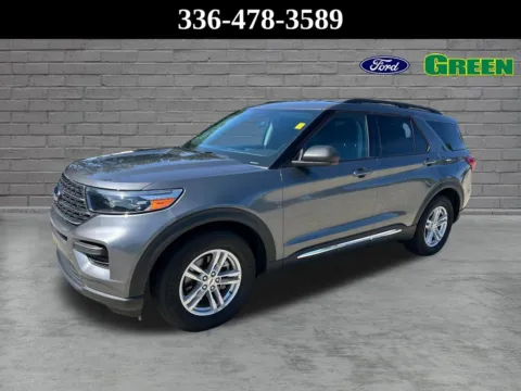 Gray 2022 Ford Explorer XLT for sale in Greensboro, NC