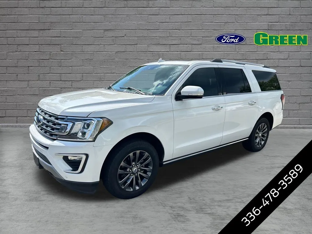 White 2021 Ford Expedition Max Limited for sale in Greensboro, NC