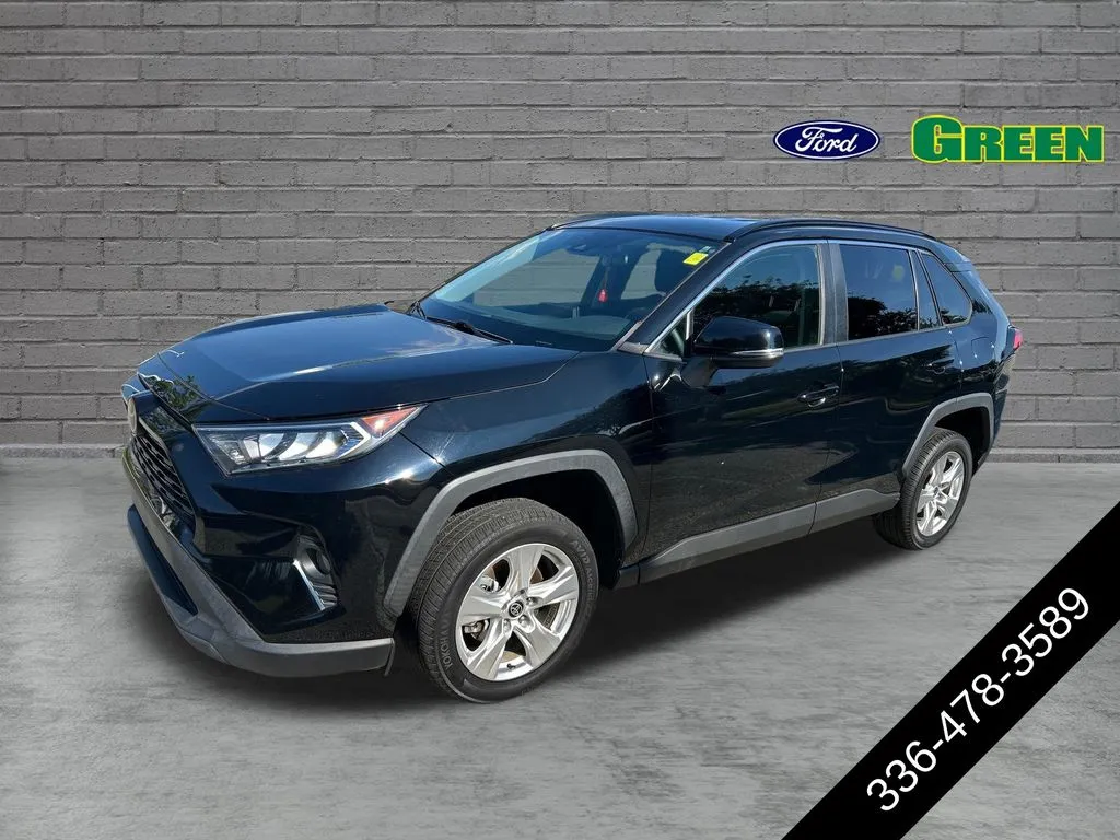 Black 2021 Toyota RAV4 XLE for sale in Greensboro, NC