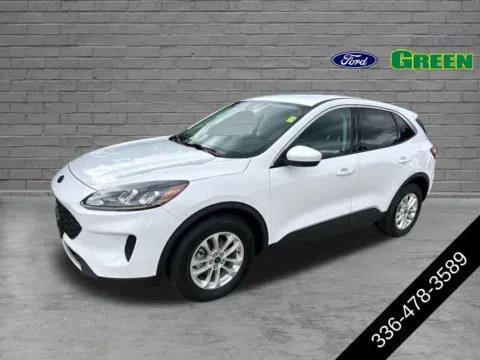 White 2021 Ford Escape Hybrid SE for sale in Greensboro, NC