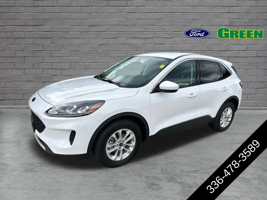 White 2021 Ford Escape Hybrid SE for sale in Greensboro, NC