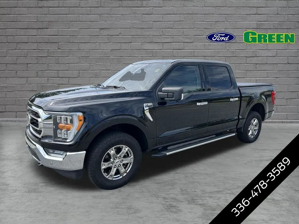 Black 2022 Ford F-150 XLT for sale in Greensboro, NC