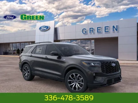 Black 2026 Ford Explorer ST-Line for sale in Greensboro, NC