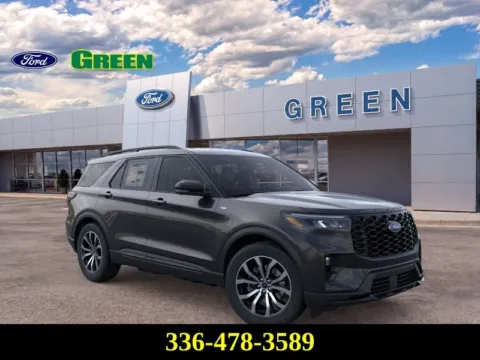 Black 2026 Ford Explorer ST-Line for sale in Greensboro, NC