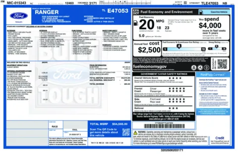 More photos of 2026 Ford Ranger Lariat at Green Ford, NC