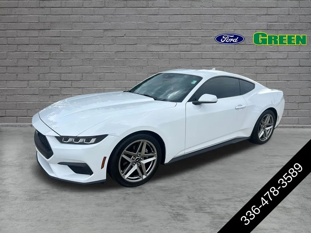 White 2024 Ford Mustang EcoBoost for sale in Greensboro, NC