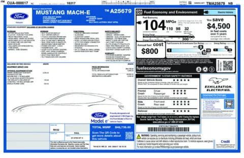 More photos of 2026 Ford Mustang Mach-E Select at Green Ford, NC