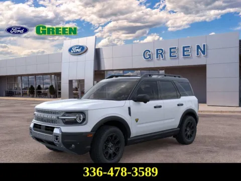 White 2026 Ford Bronco Sport Badlands for sale in Greensboro, NC
