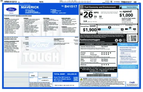 More photos of 2026 Ford Maverick XLT at Green Ford, NC