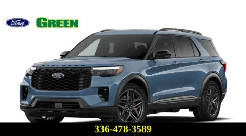 Blue 2026 Ford Explorer ST-Line for sale in Greensboro, NC