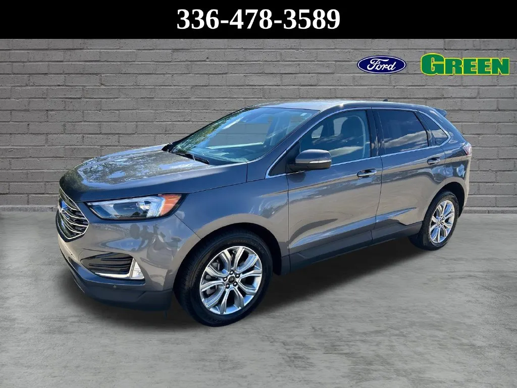 Gray 2024 Ford Edge Titanium for sale in Greensboro, NC