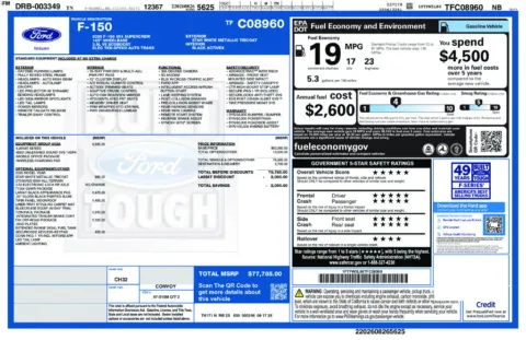 More photos of 2026 Ford F-150 Lariat at Green Ford, NC