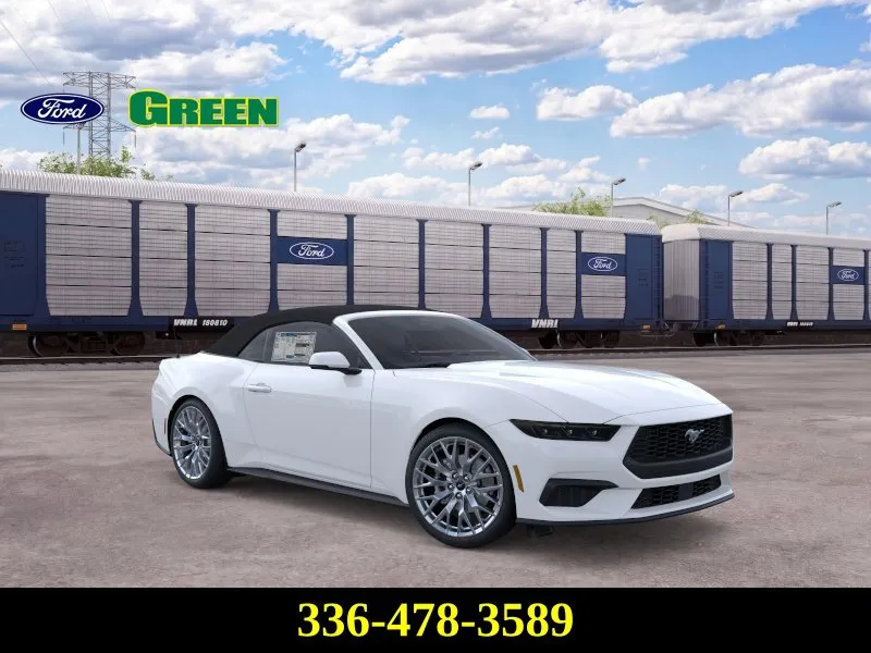 White 2026 Ford Mustang EcoBoost Premium for sale in Greensboro, NC