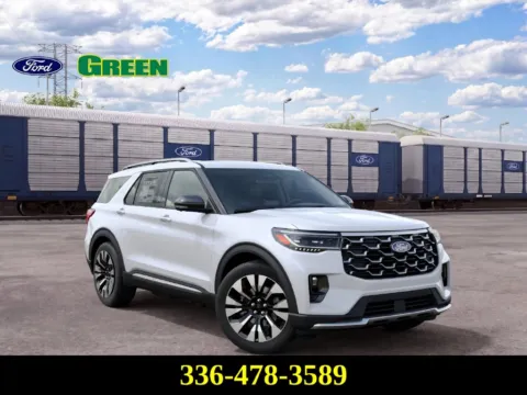 White 2027 Ford Explorer Platinum for sale in Greensboro, NC