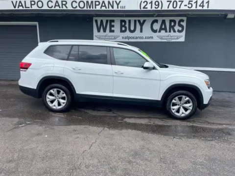 White 2018 Volkswagen Atlas SE Sport Utility 4D for sale in Valparaiso, IN