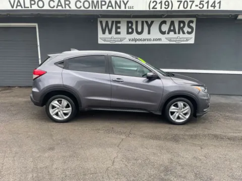 Gray 2019 Honda HR-V EX-L Sport Utility 4D for sale in Valparaiso, IN