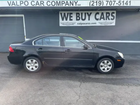 Black 2007 Kia Optima LX Sedan 4D for sale in Valparaiso, IN
