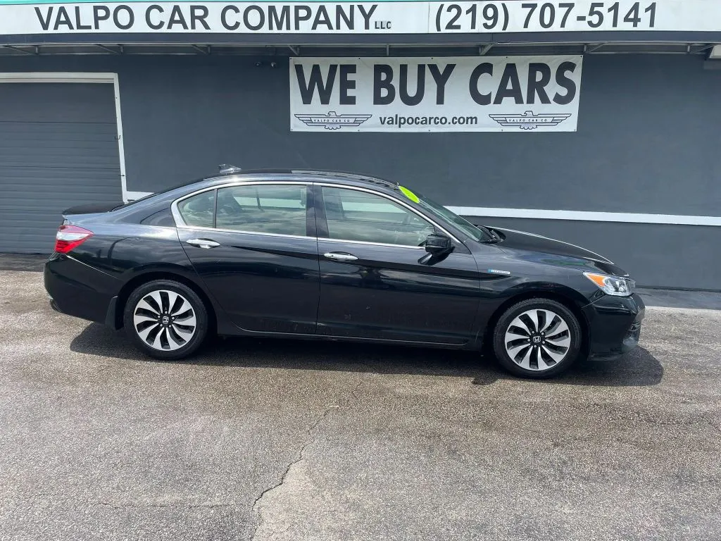 Black 2017 Honda Accord Hybrid Sedan 4D for sale in Valparaiso, IN