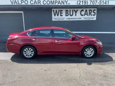 Red 2018 Nissan Altima 2.5 S Sedan 4D for sale in Valparaiso, IN