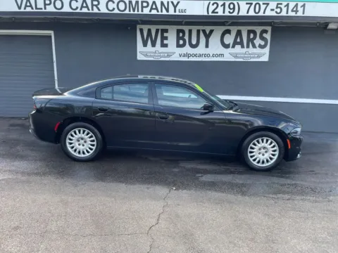 Black 2020 Dodge Charger Sedan 4D Police AWD 5.7L V8 for sale in Valparaiso, IN