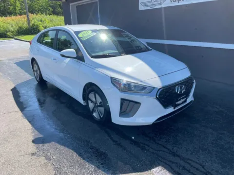 Photos of 2021 Hyundai Ioniq Hybrid Blue Hatchback 4D for sale in Valparaiso, IN at Valpo Car Co.