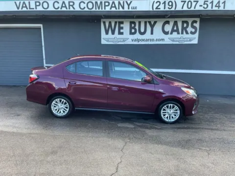 Red 2024 Mitsubishi Mirage G4 LE Sedan 4D for sale in Valparaiso, IN