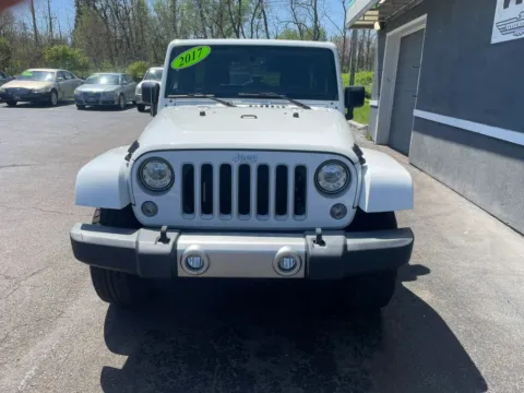 Another view of 2017 Jeep Wrangler Unlimited Sahara Sport Utility 4D for sale in Valparaiso, IN at Valpo Car Co.