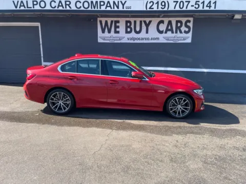 Red 2020 BMW 3 Series 330i xDrive Sedan 4D for sale in Valparaiso, IN