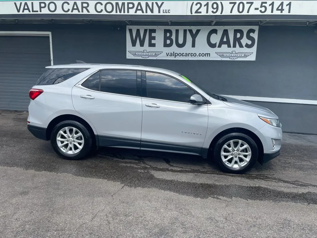 Silver 2019 Chevrolet Equinox LT Sport Utility 4D for sale in Valparaiso, IN