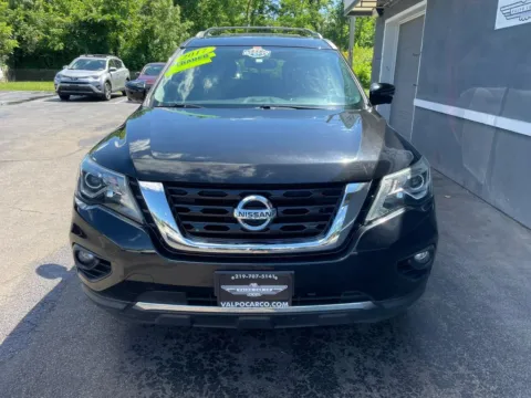 Another view of 2017 Nissan Pathfinder Platinum Sport Utility 4D for sale in Valparaiso, IN at Valpo Car Co.