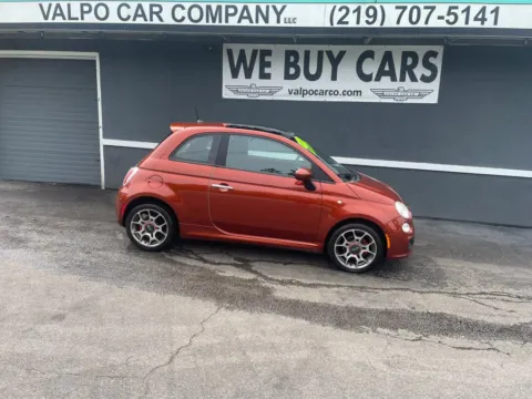 Brown 2012 FIAT 500 Sport Hatchback 2D for sale in Valparaiso, IN