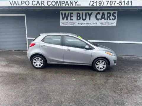 Silver 2012 MAZDA MAZDA2 Sport Hatchback 4D for sale in Valparaiso, IN