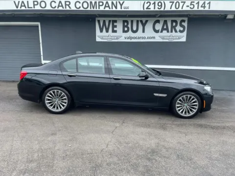 Black 2009 BMW 7 Series 750i Sedan 4D for sale in Valparaiso, IN