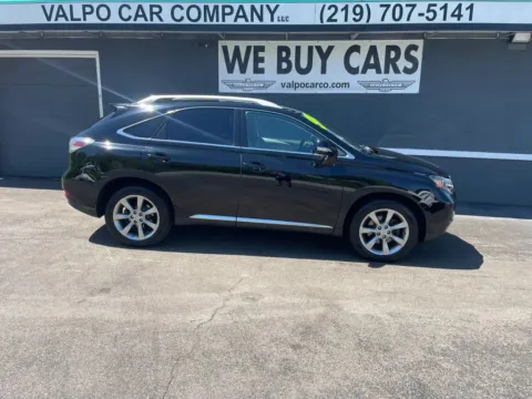 Black 2012 Lexus RX 350 Sport Utility 4D for sale in Valparaiso, IN
