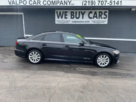 Black 2016 Audi A6 2.0T Premium Sedan 4D for sale in Valparaiso, IN