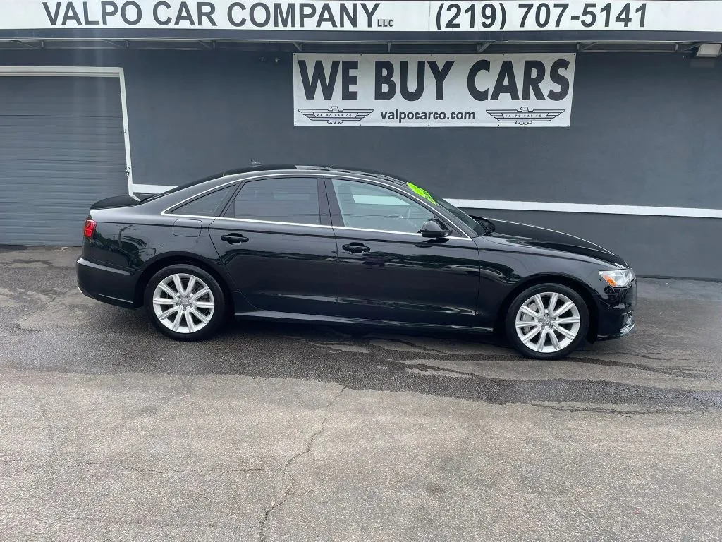 Black 2016 Audi A6 2.0T Premium Sedan 4D for sale in Valparaiso, IN