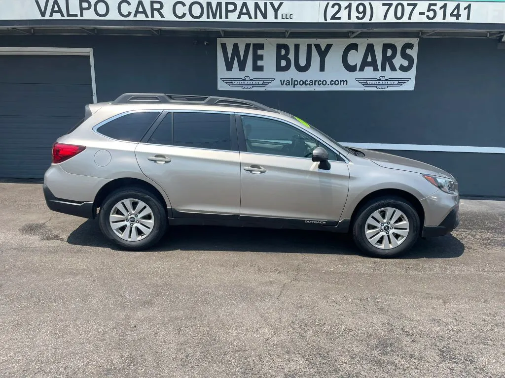 Gold 2018 Subaru Outback 2.5i Premium Wagon 4D for sale in Valparaiso, IN