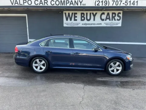 Blue 2015 Volkswagen Passat 1.8T Limited Edition Sedan 4D for sale in Valparaiso, IN
