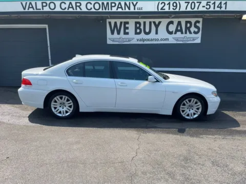 White 2002 BMW 7 Series 745i Sedan 4D for sale in Valparaiso, IN