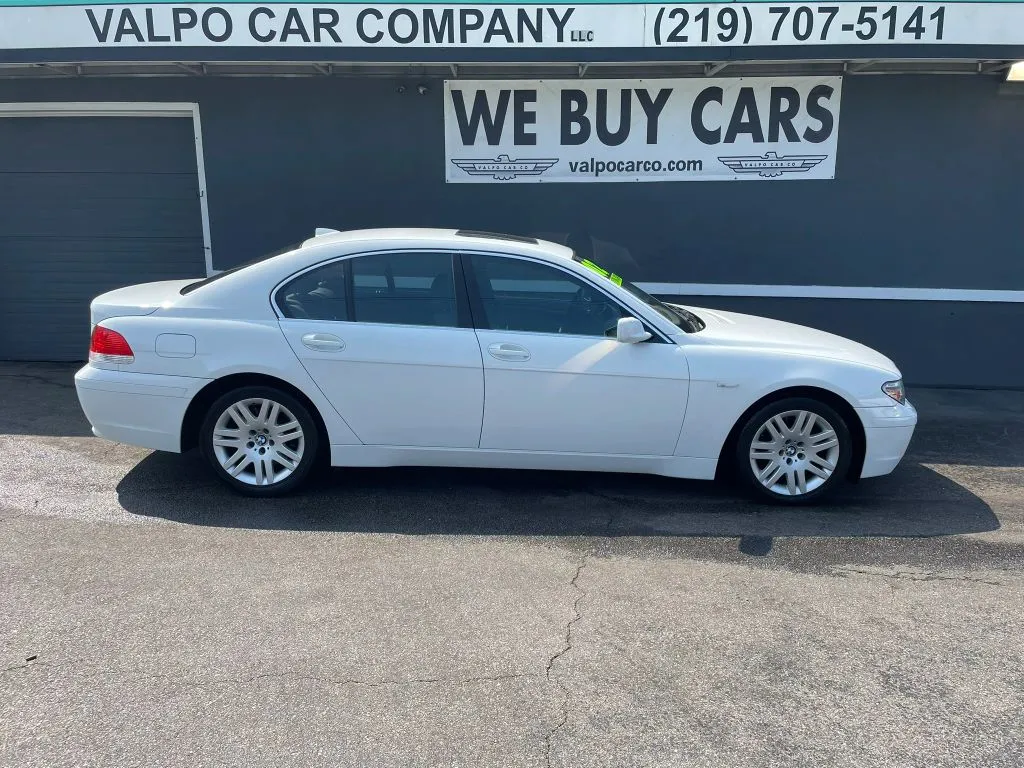 White 2002 BMW 7 Series 745i Sedan 4D for sale in Valparaiso, IN