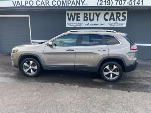 Beige 2019 Jeep Cherokee Limited Sport Utility 4D for sale in Valparaiso, IN