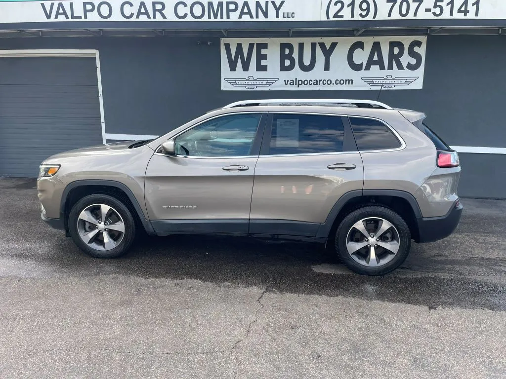 Beige 2019 Jeep Cherokee Limited Sport Utility 4D for sale in Valparaiso, IN