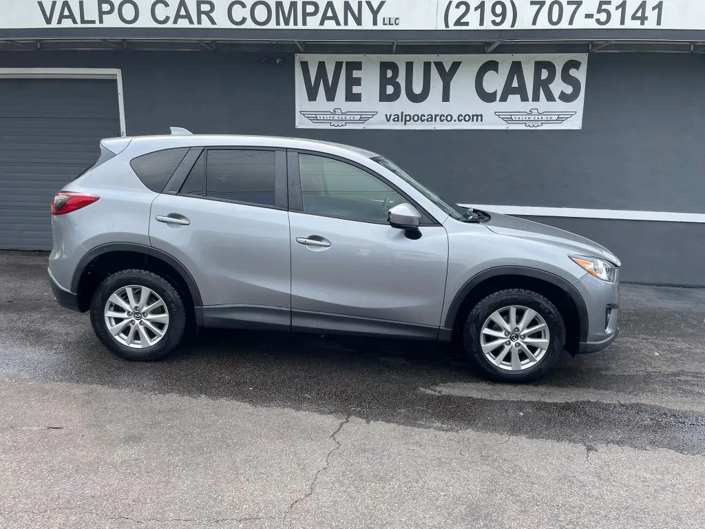 Silver 2015 MAZDA CX-5 Touring Sport Utility 4D for sale in Valparaiso, IN