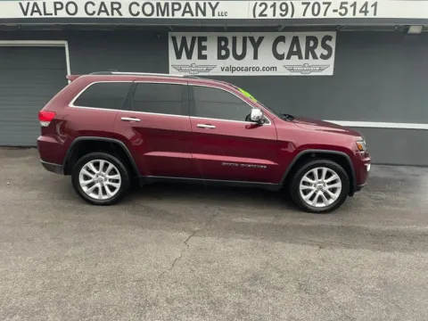 Red 2017 Jeep Grand Cherokee Limited Sport Utility 4D for sale in Valparaiso, IN