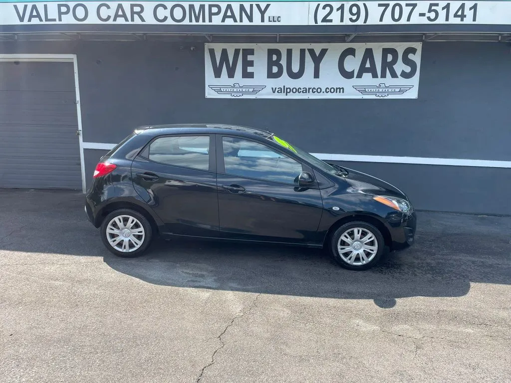 Black 2014 MAZDA MAZDA2 Sport Hatchback 4D for sale in Valparaiso, IN