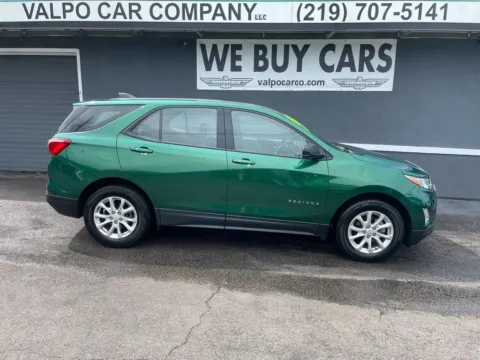 Green 2019 Chevrolet Equinox LS Sport Utility 4D for sale in Valparaiso, IN