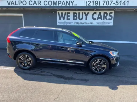 Blue 2017 Volvo XC60 T5 Dynamic Sport Utility 4D for sale in Valparaiso, IN