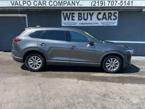 Gray 2018 MAZDA CX-9 Touring Sport Utility 4D for sale in Valparaiso, IN