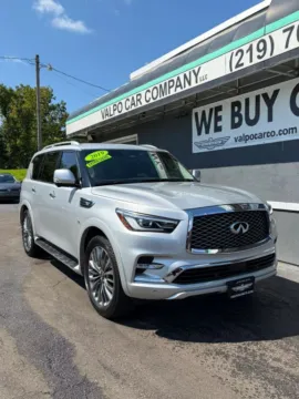 Another view of 2019 INFINITI QX80 LUXE Sport Utility 4D for sale in Valparaiso, IN at Valpo Car Co.